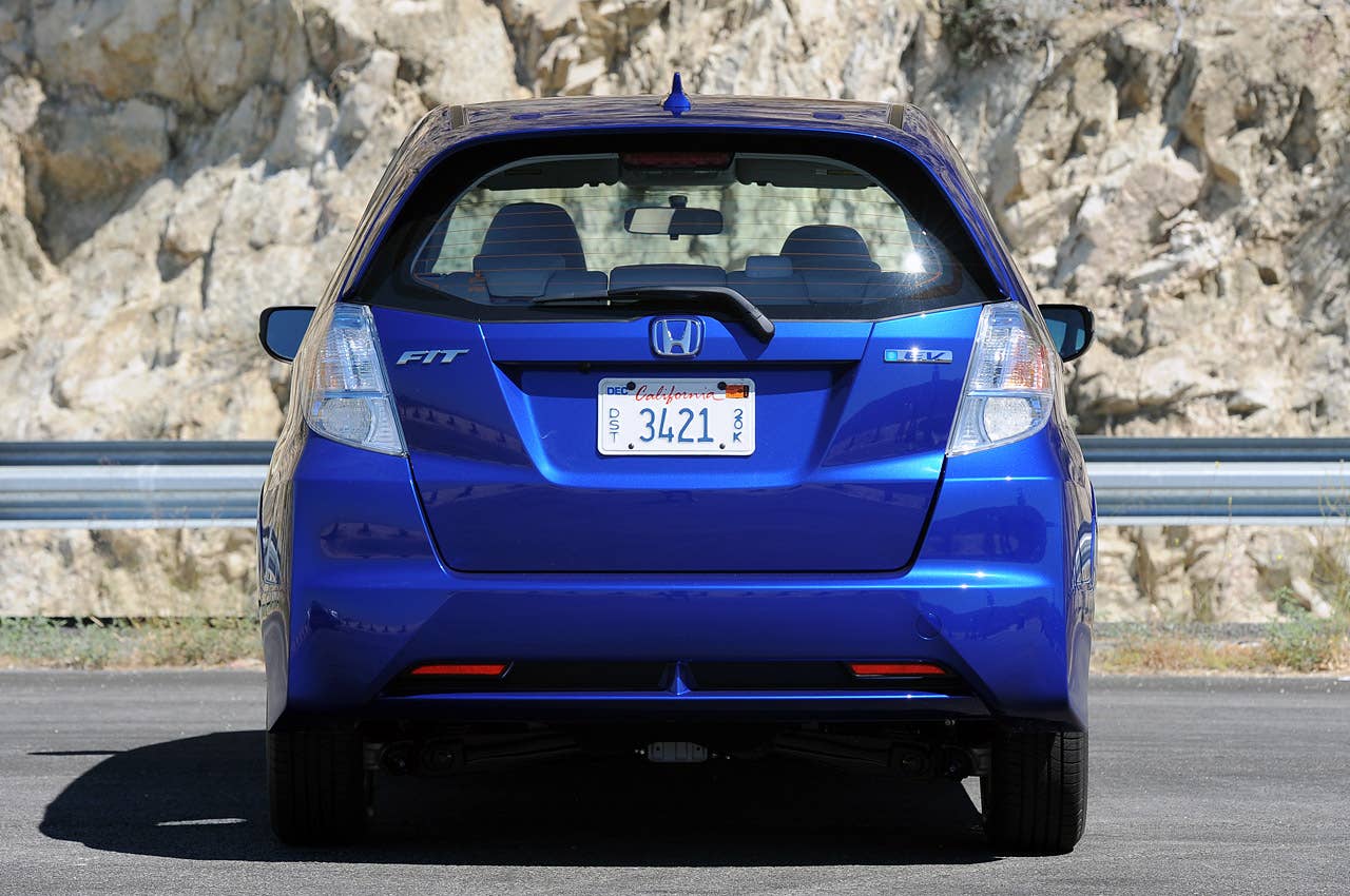 2013 Honda Fit EV rear view