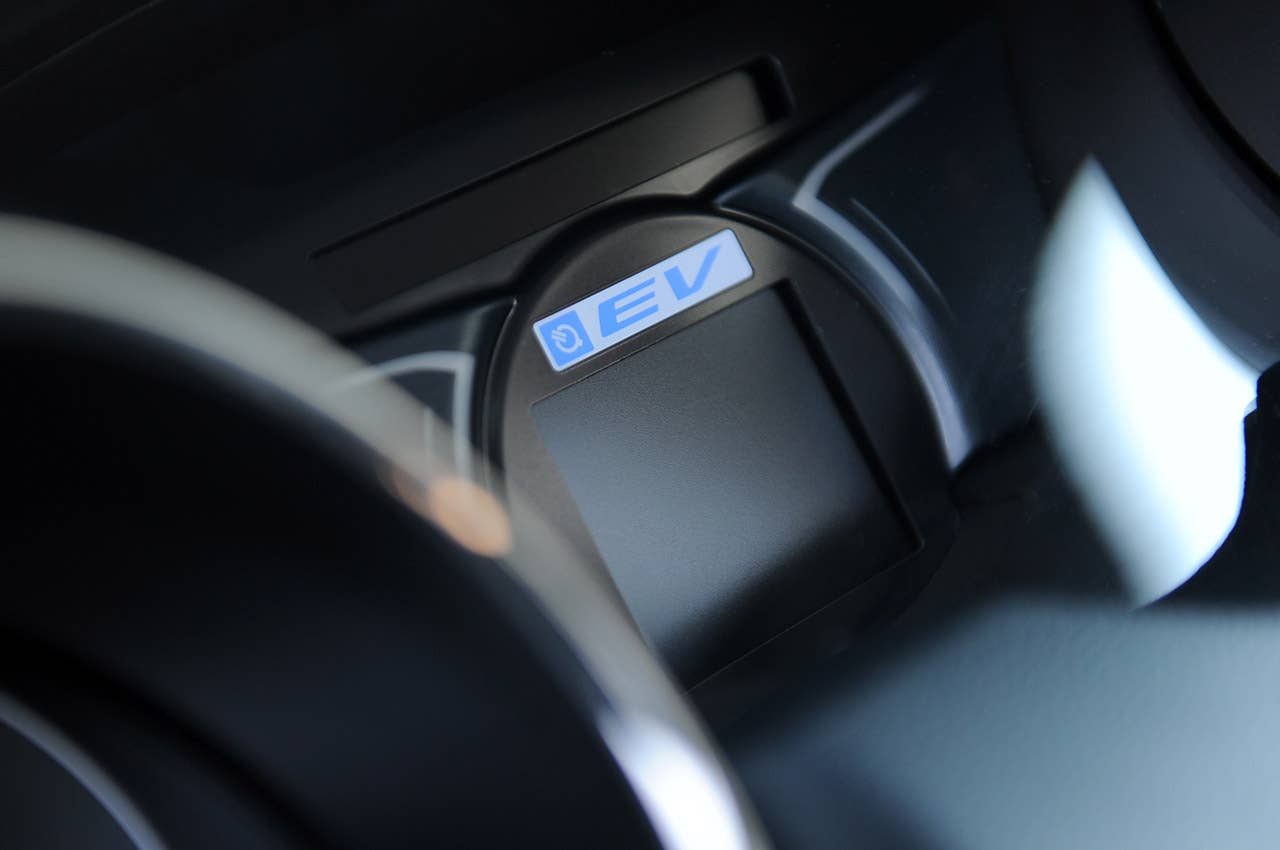 2013 Honda Fit EV gauges