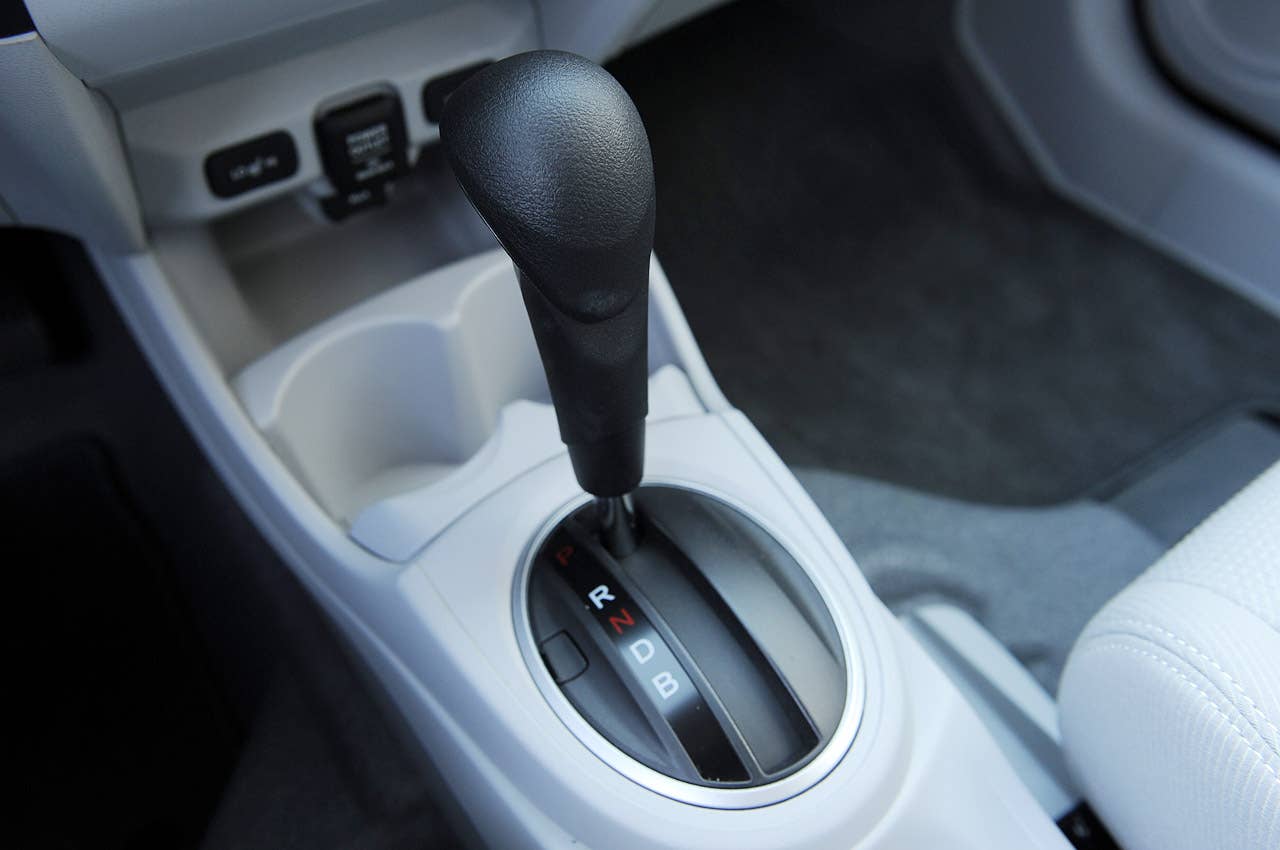 2013 Honda Fit EV gear selector