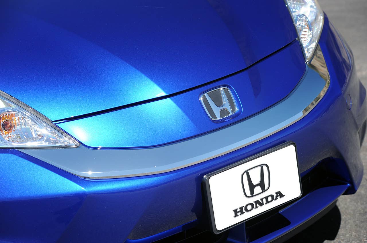 2013 Honda Fit EV front bumper