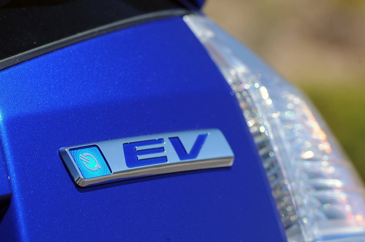 2013 Honda Fit EV badge