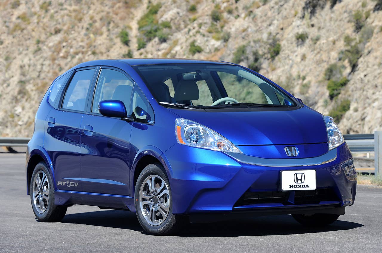 2013 Honda Fit EV front 3/4 view