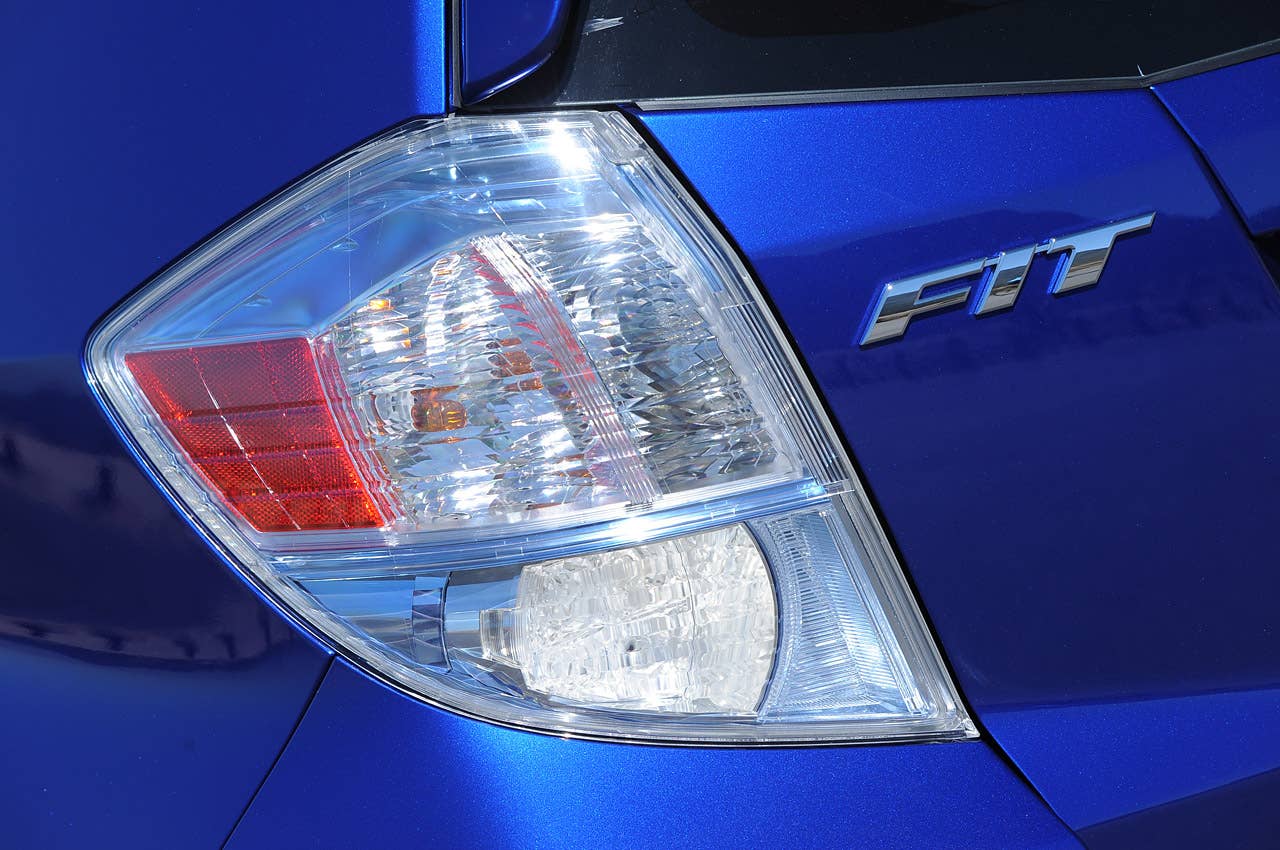 2013 Honda Fit EV taillights