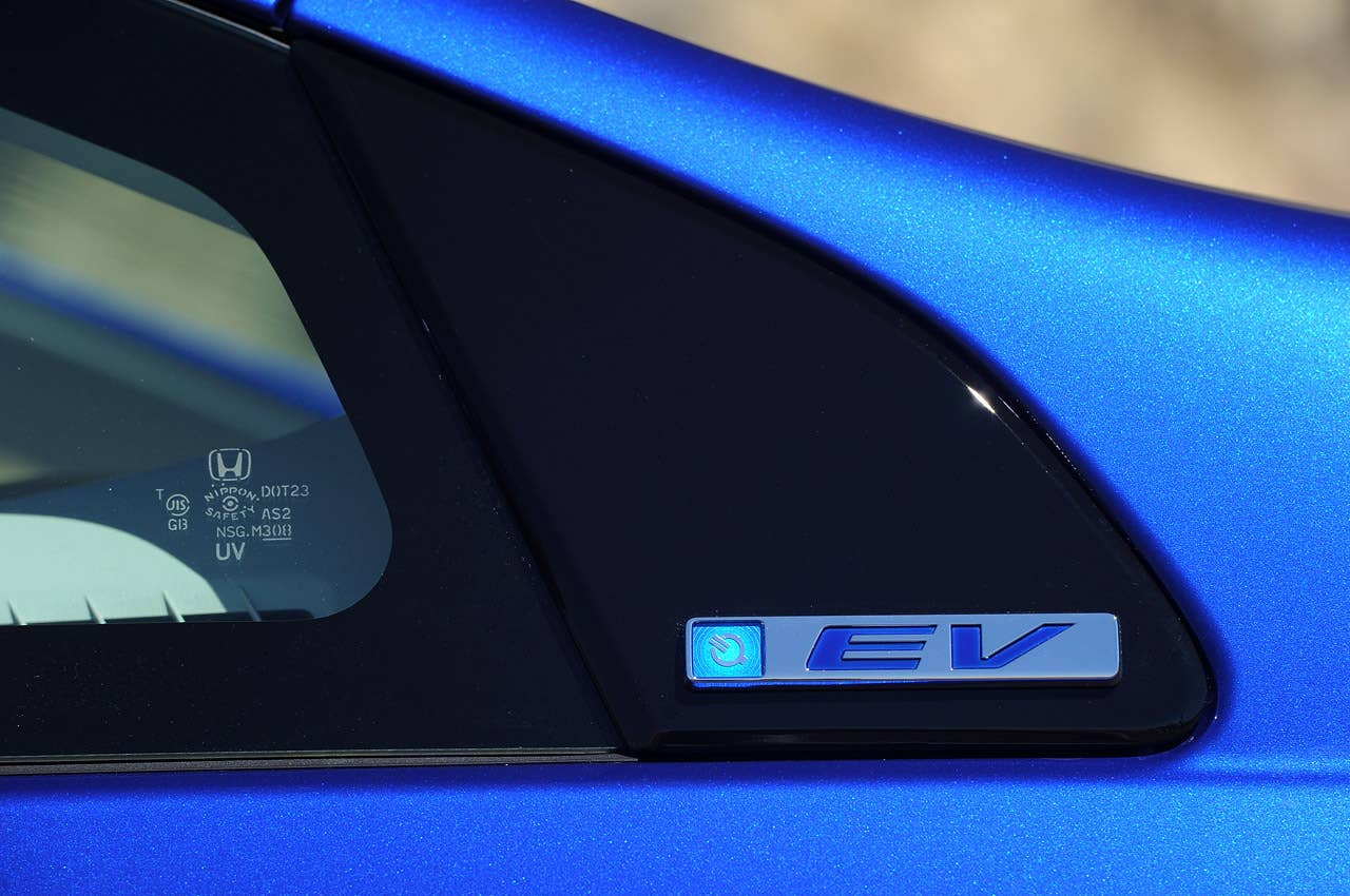 2013 Honda Fit EV badge