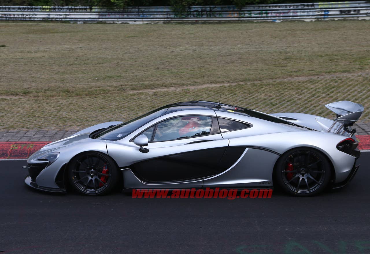 McLaren P1 XP2R Spy Shots