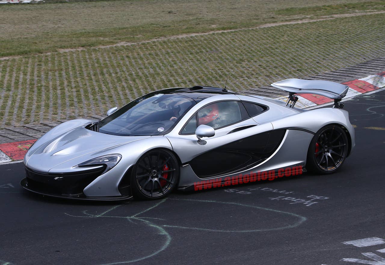 McLaren P1 XP2R Spy Shots