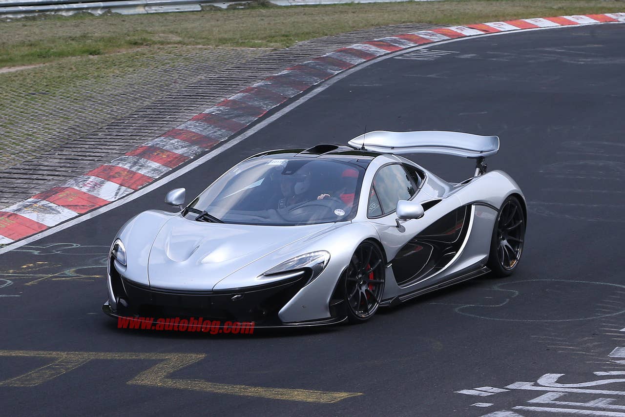 McLaren P1 XP2R Spy Shots