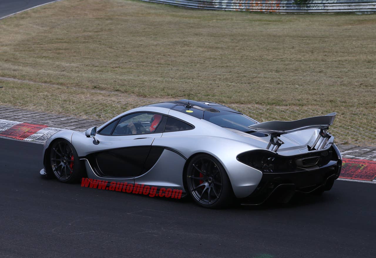 McLaren P1 XP2R Spy Shots