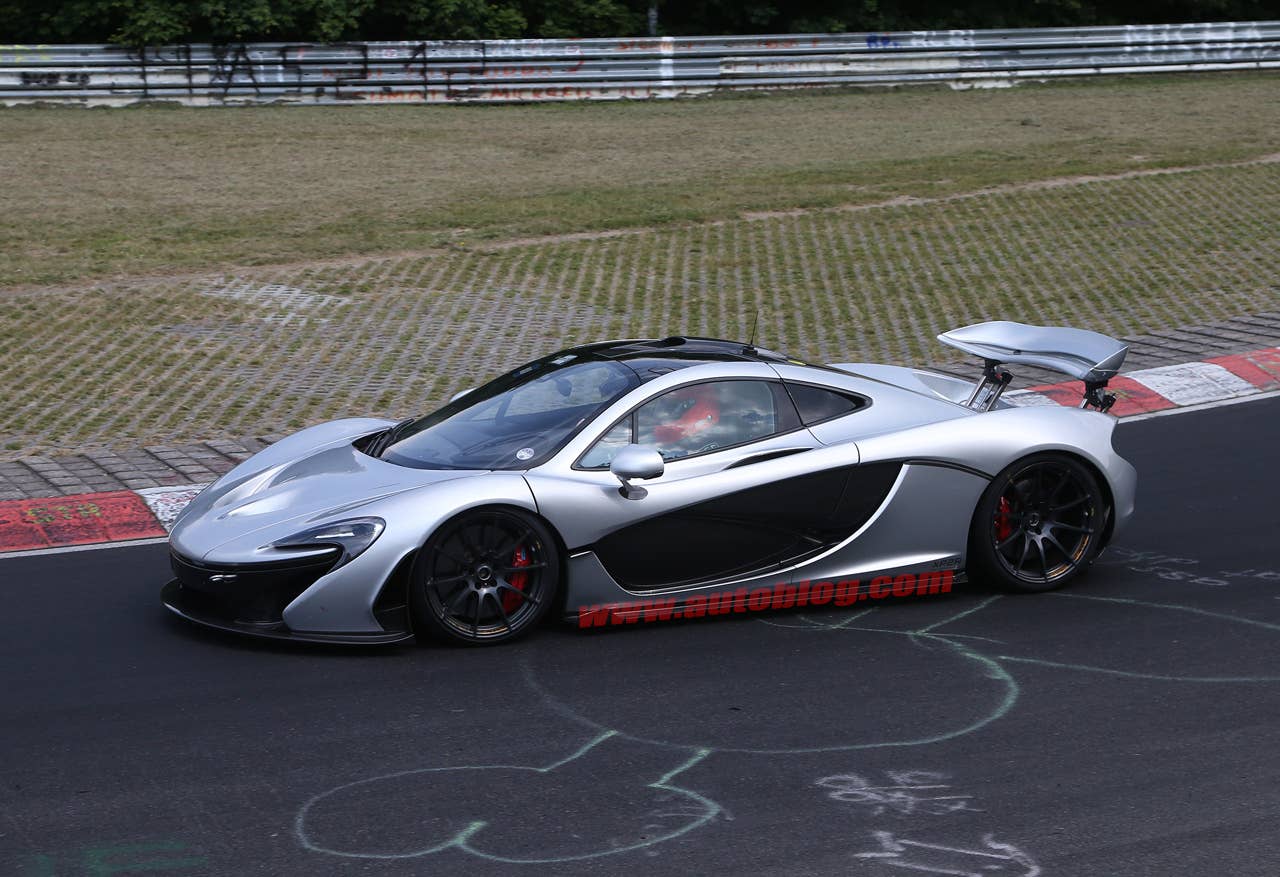 McLaren P1 XP2R Spy Shots