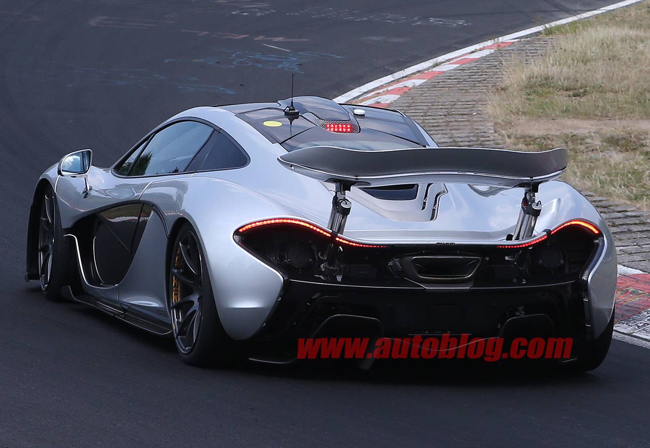 McLaren P1 XP2R Spy Shots