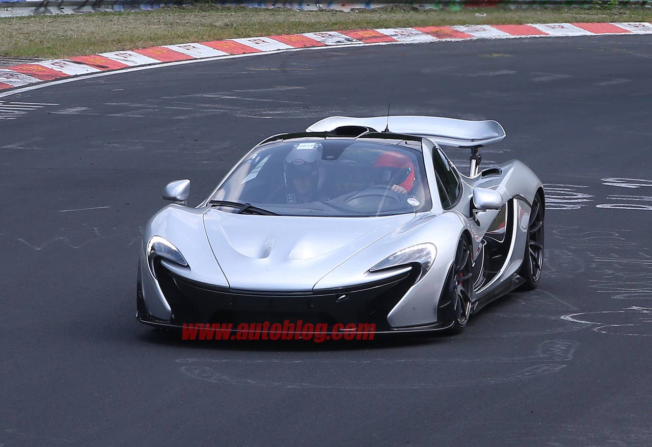McLaren P1 XP2R Spy Shots