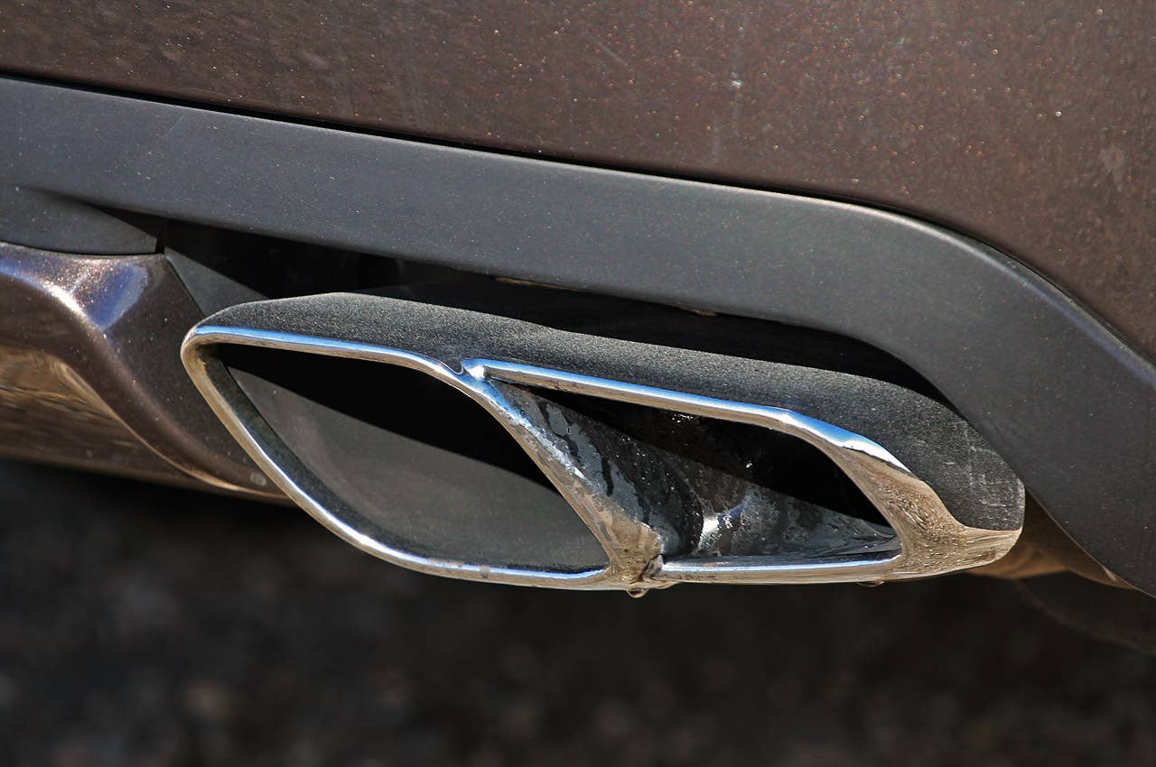 2014 Maserati Quattroporte exhaust tips