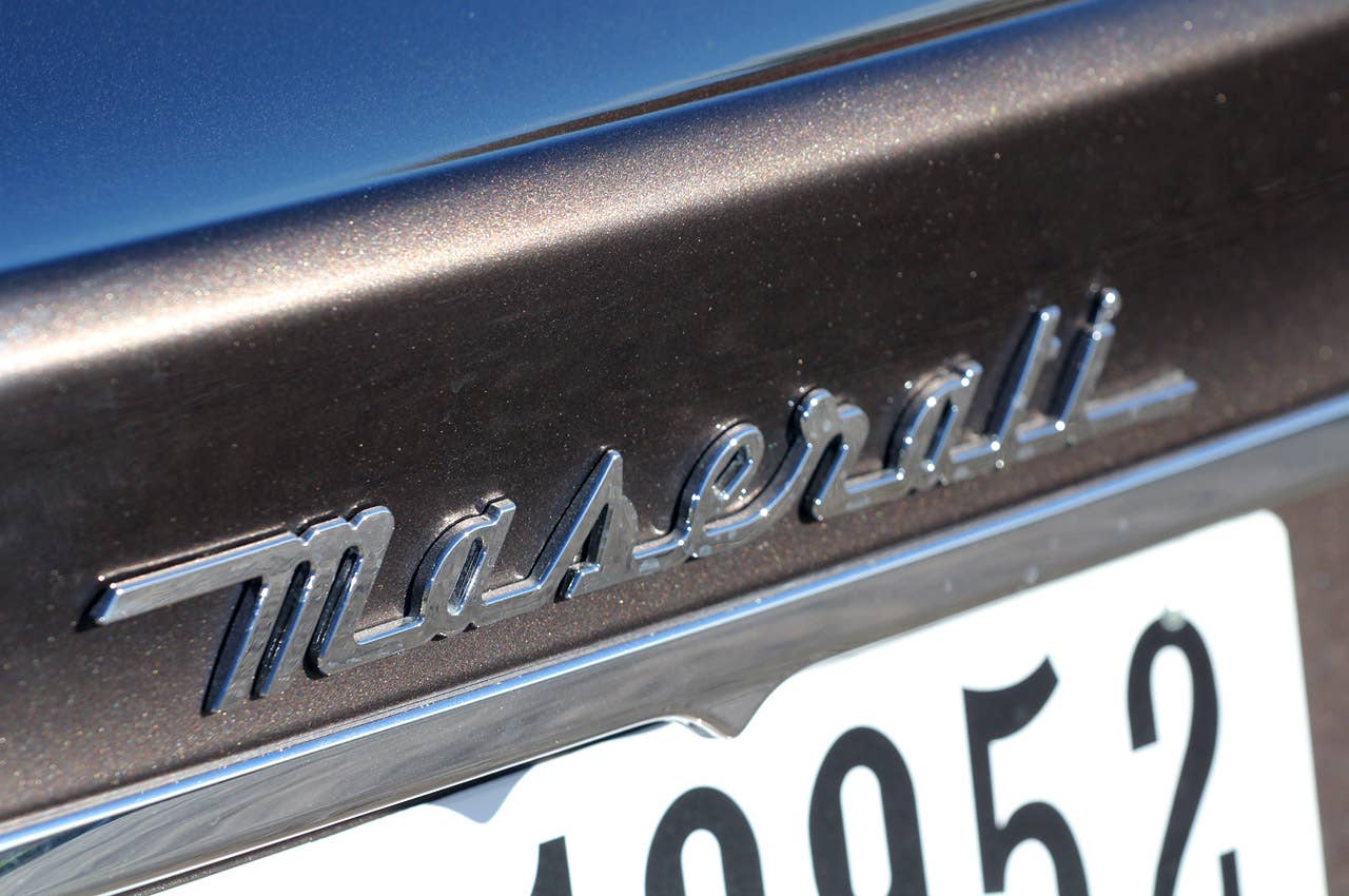 2014 Maserati Quattroporte badge