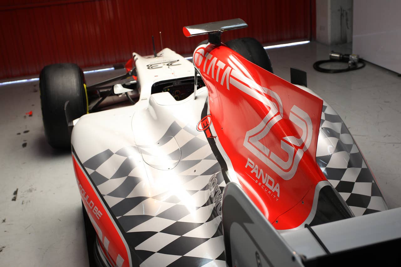 The new Hispania Racing F1 Team (HRT) F111. Formula One Testing, Day 4, Barcelona, Spain, Friday 11 March 2011.