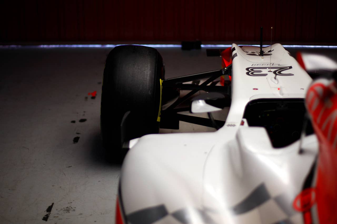 The new Hispania Racing F1 Team (HRT) F111. Formula One Testing, Day 4, Barcelona, Spain, Friday 11 March 2011.