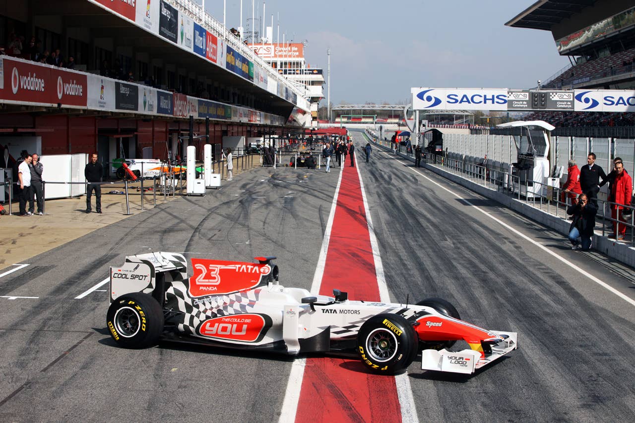 The Hispania Racing F1 Team HRT F111. Formula One Testing, Day 4, Barcelona, Spain, Friday 11 March 2011.