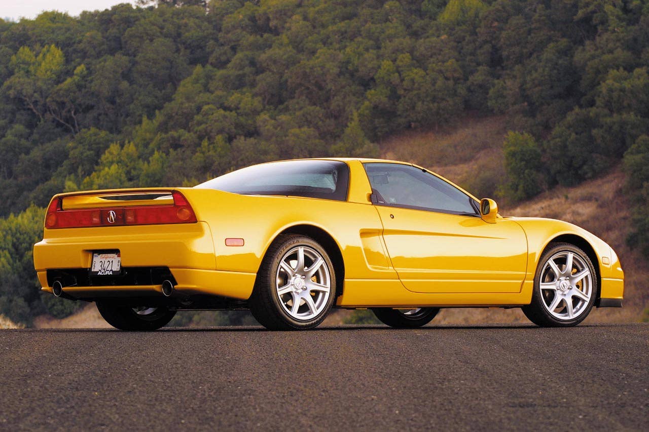 2005 Acura NSX.