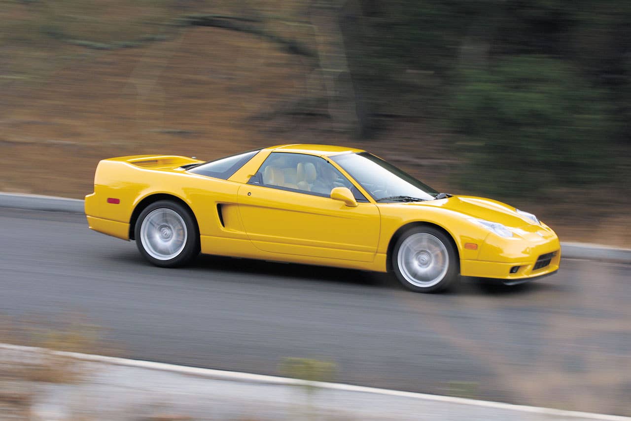 2005 Acura NSX.