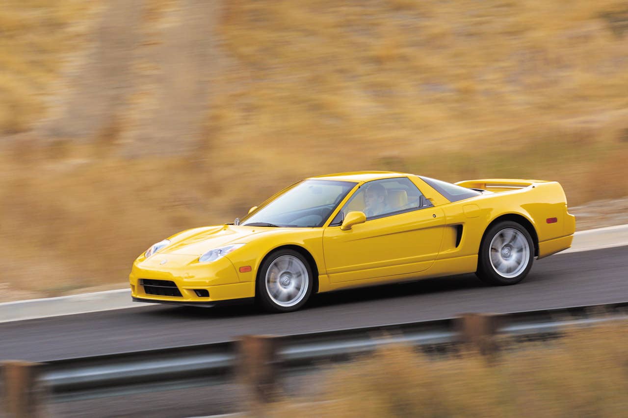 2005 Acura NSX.