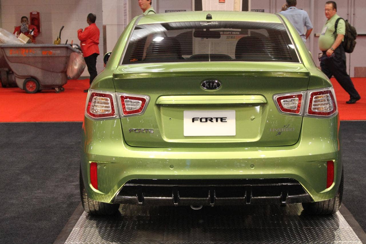 SEMA 2010: Kia Forte Hybrid Concept