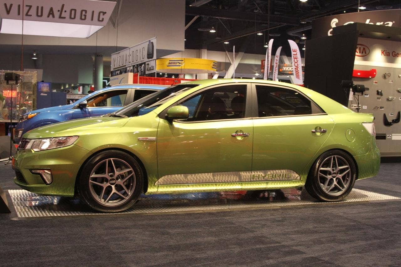 SEMA 2010: Kia Forte Hybrid Concept