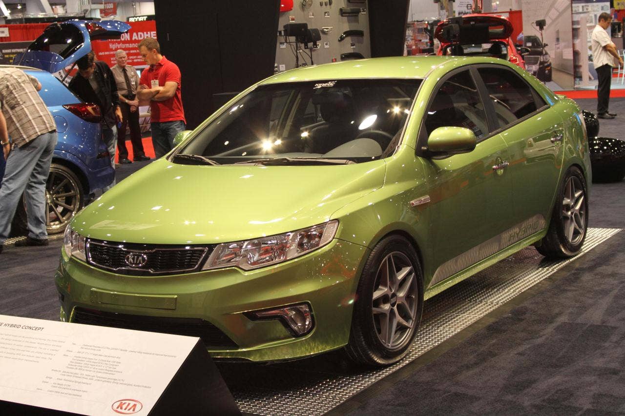 SEMA 2010: Kia Forte Hybrid Concept