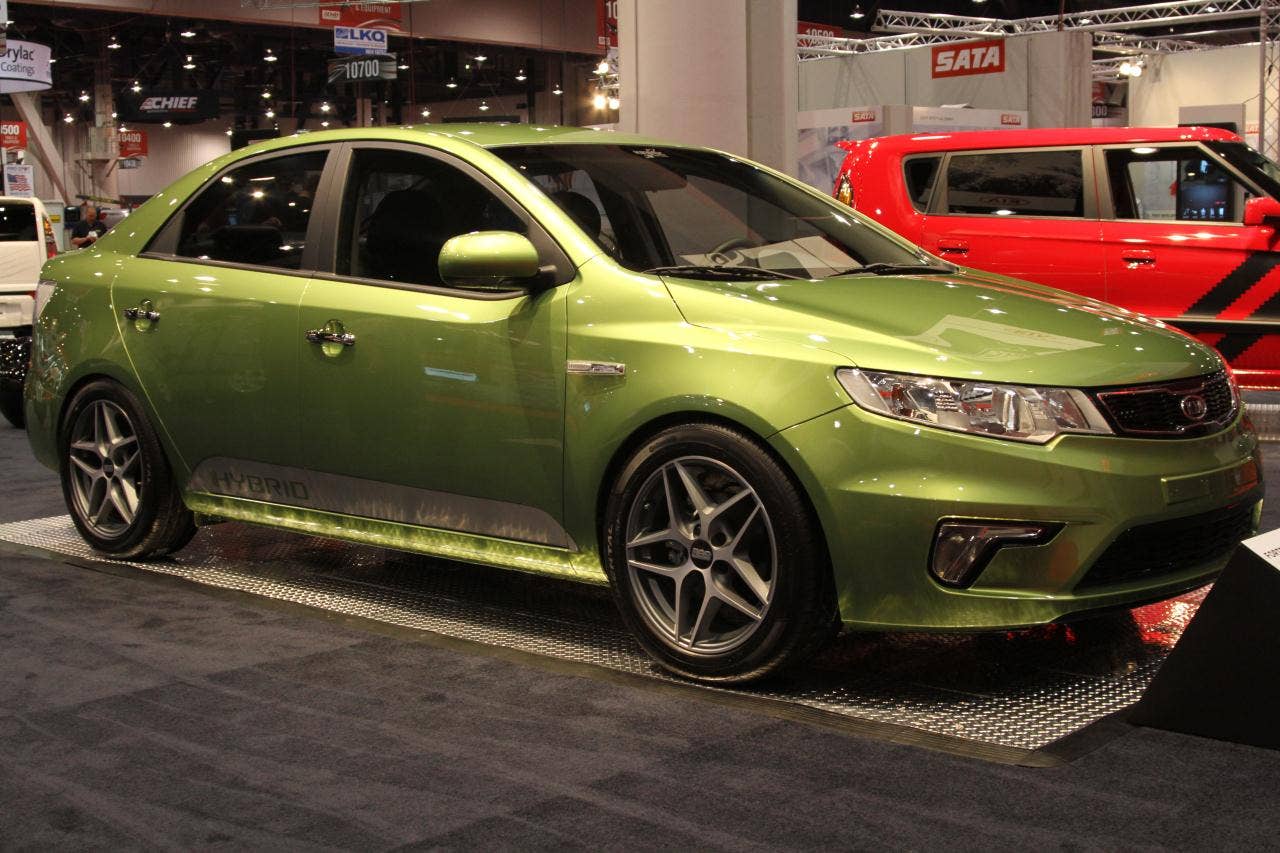 SEMA 2010: Kia Forte Hybrid Concept