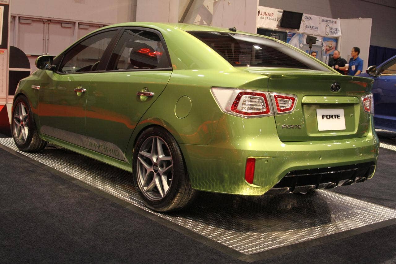 SEMA 2010: Kia Forte Hybrid Concept