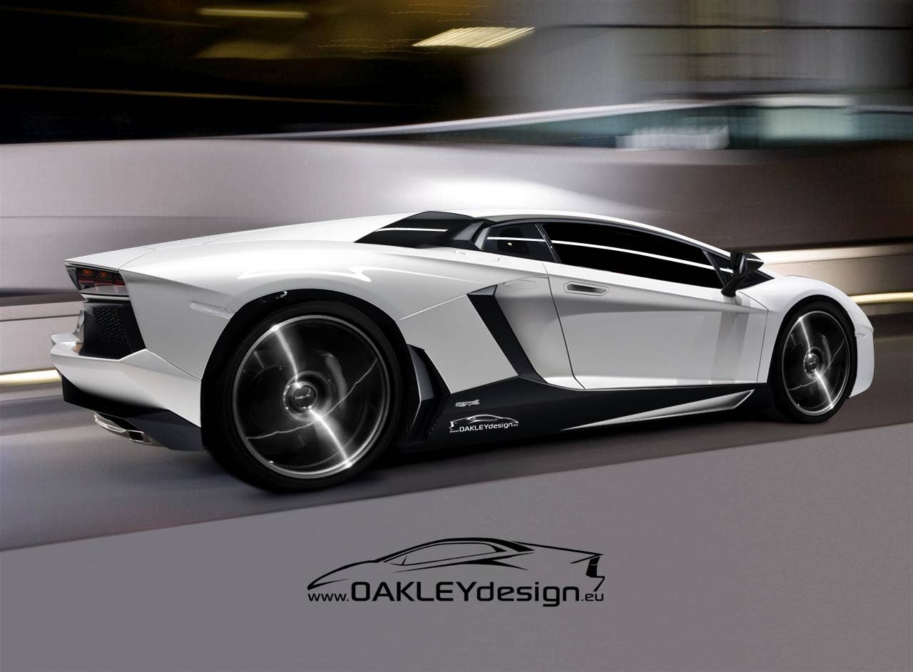 Oakley Design Lamborghini Aventador LP760-2 rolling shot