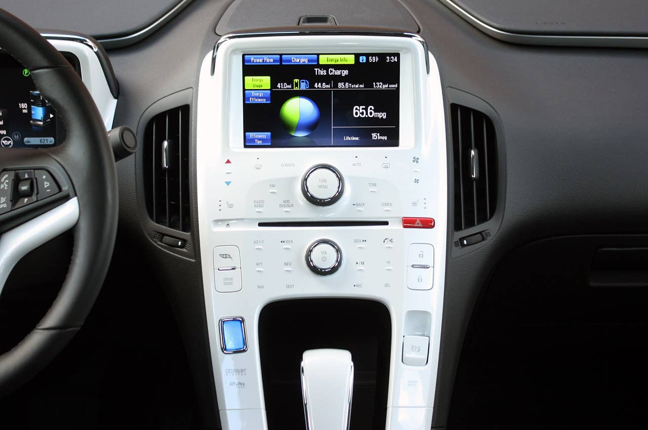 2011 Chevrolet Volt instrument panel