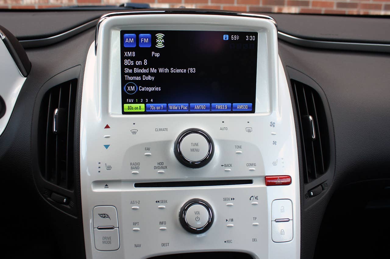 2011 Chevrolet Volt instrument panel