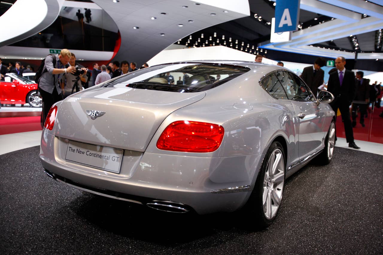 2011 Bentley Continental GT Rear 3/4