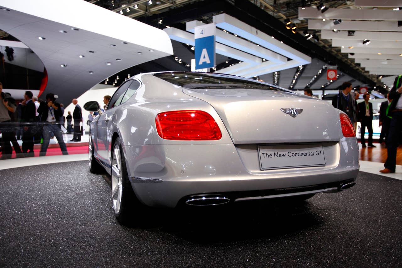 2011 Bentley Continental GT Rear 3/4