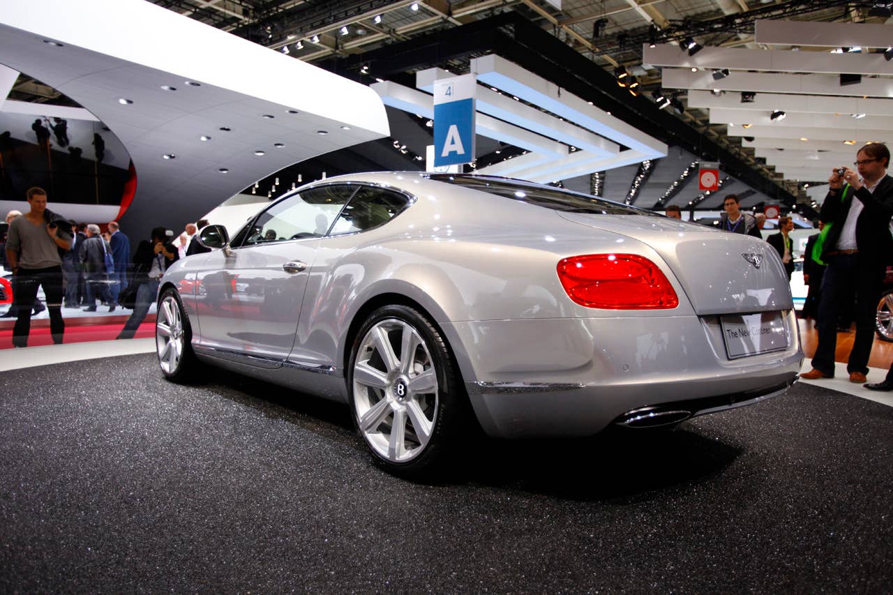 2011 Bentley Continental GT Rear 3/4
