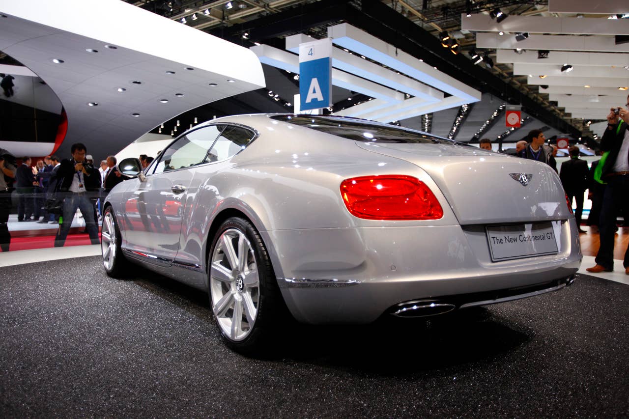 2011 Bentley Continental GT Rear 3/4