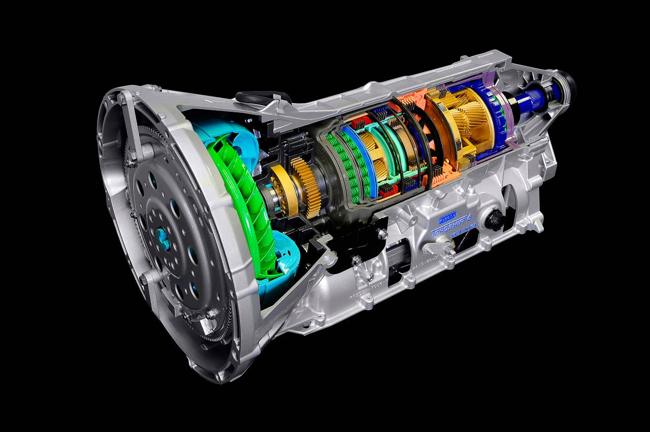 The new 6R140 heavy-duty TorqShift(R) six-speed automatic transmission was developed to manage the significantly improved torque and horsepower produced by the new 6.7-liter Power Stroke V-8 turbocharged diesel for the 2011 Ford Super Duty. (12/08/09)