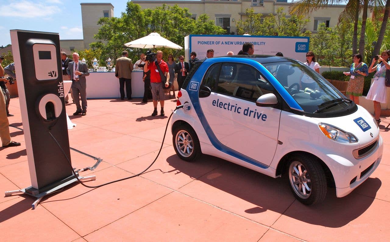 Electric Car2go In San Diego