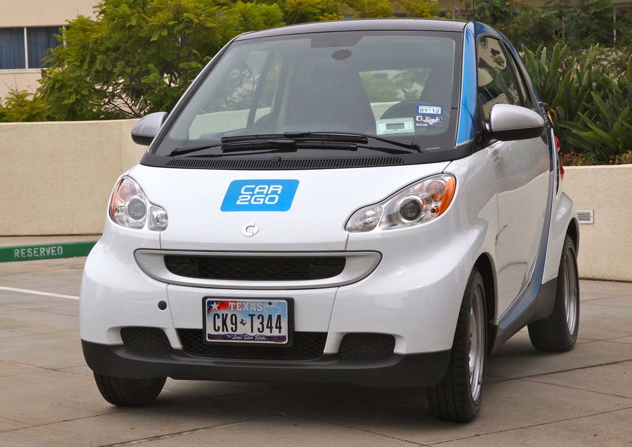 Electric Car2go In San Diego