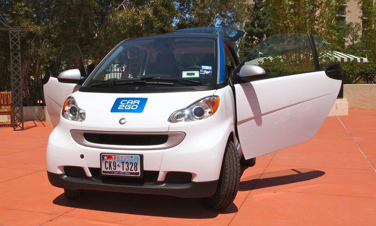 Electric Car2go In San Diego
