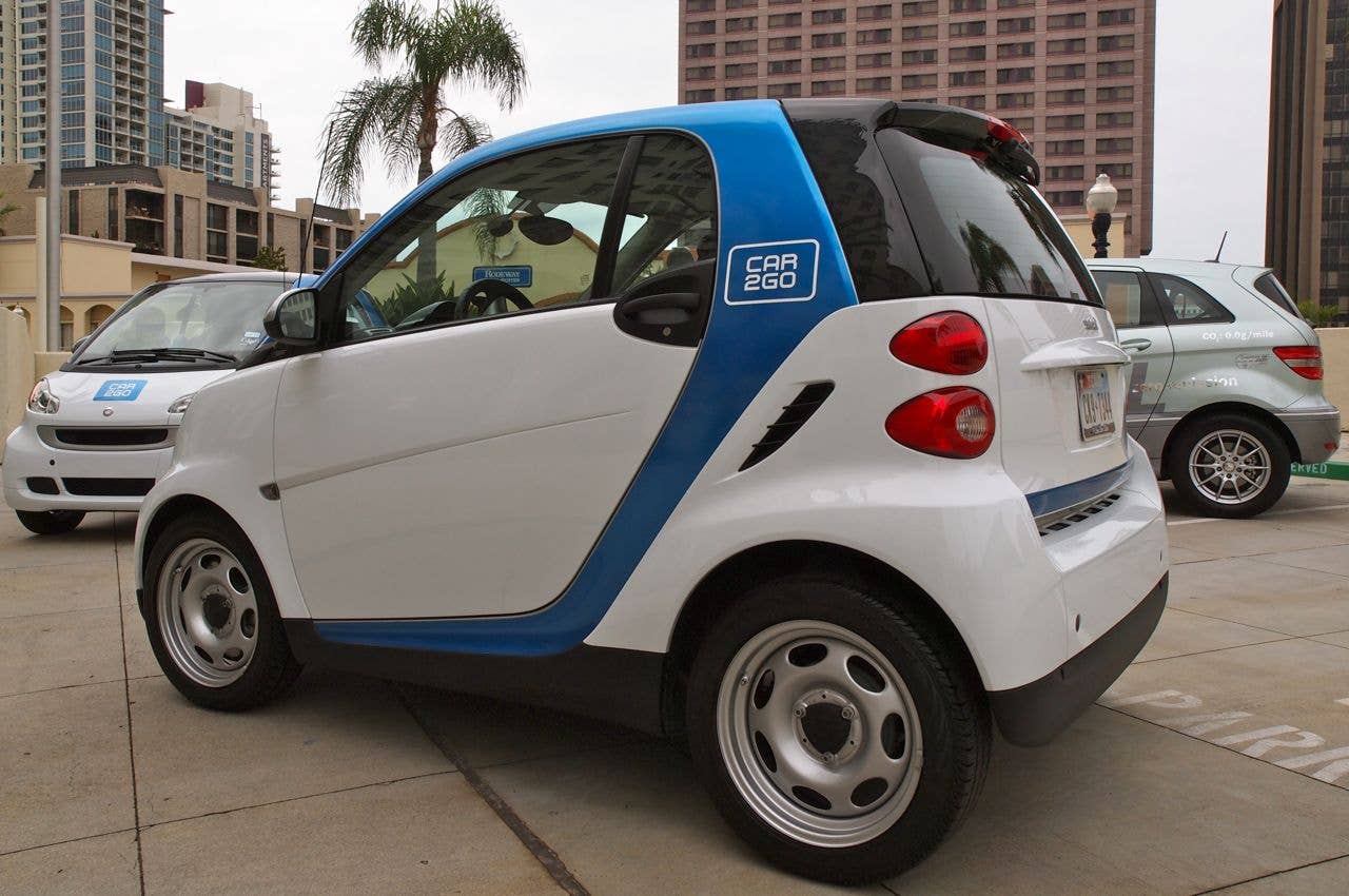 Electric Car2go In San Diego