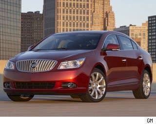 MSRP: $26,995 - $33,765     The Buick LaCrosse is a sophisticated mid-size sedan, available in both front-wheel and all-wheel drive configurations. It seats five passengers in comfort while providing confident handling and a smooth ride.     Why It's Luxury: Quieter than a Lexus ES350, better performing and cooler styling than the Lexus or the Acura TSX. What's not to like? Sweet ride.     Why It's Not: Starting price below $30K. Luxury of your name is Homer Simpson in terms of the brand cachet of Buick after so many years of many misfires. Premium? Yes. Luxury? Stay tuned. Show us more.        Research the Buick LaCrosse  Buick LaCrosse Photos & Information  Buick LaCrosse Best Deals  Buick LaCrosse Local Dealer Price Quote