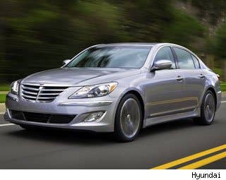 MSRP: $33,000 - $43,000     The Hyundai Genesis sedan is designed to offer the luxury appointments of much more expensive cars, for less.     Why It's Luxury: Quiet and luxurious cabin, and silky, peppy engine. This is one of the cars we recommend before signing on for a Mercedes C Class. The brand over-achieved on materials, features, and design to make it's point that it belongs in the club.     Why It's Not: For a lot of people, that Hyundai logo will just never be seen as a legit luxury product worthy of bragging on. We think it's worth noting that the Hyundai logo is meant to reflect two people shaking hands. It's a nice back story, and a very nice car.      Research the Hyundai Genesis  Hyundai Genesis Photos & Information  Hyundai Genesis Best Deals  Hyundai Genesis Local Dealer Price Quote