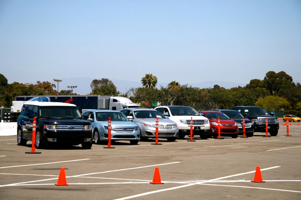 Ford Ride and Drive area