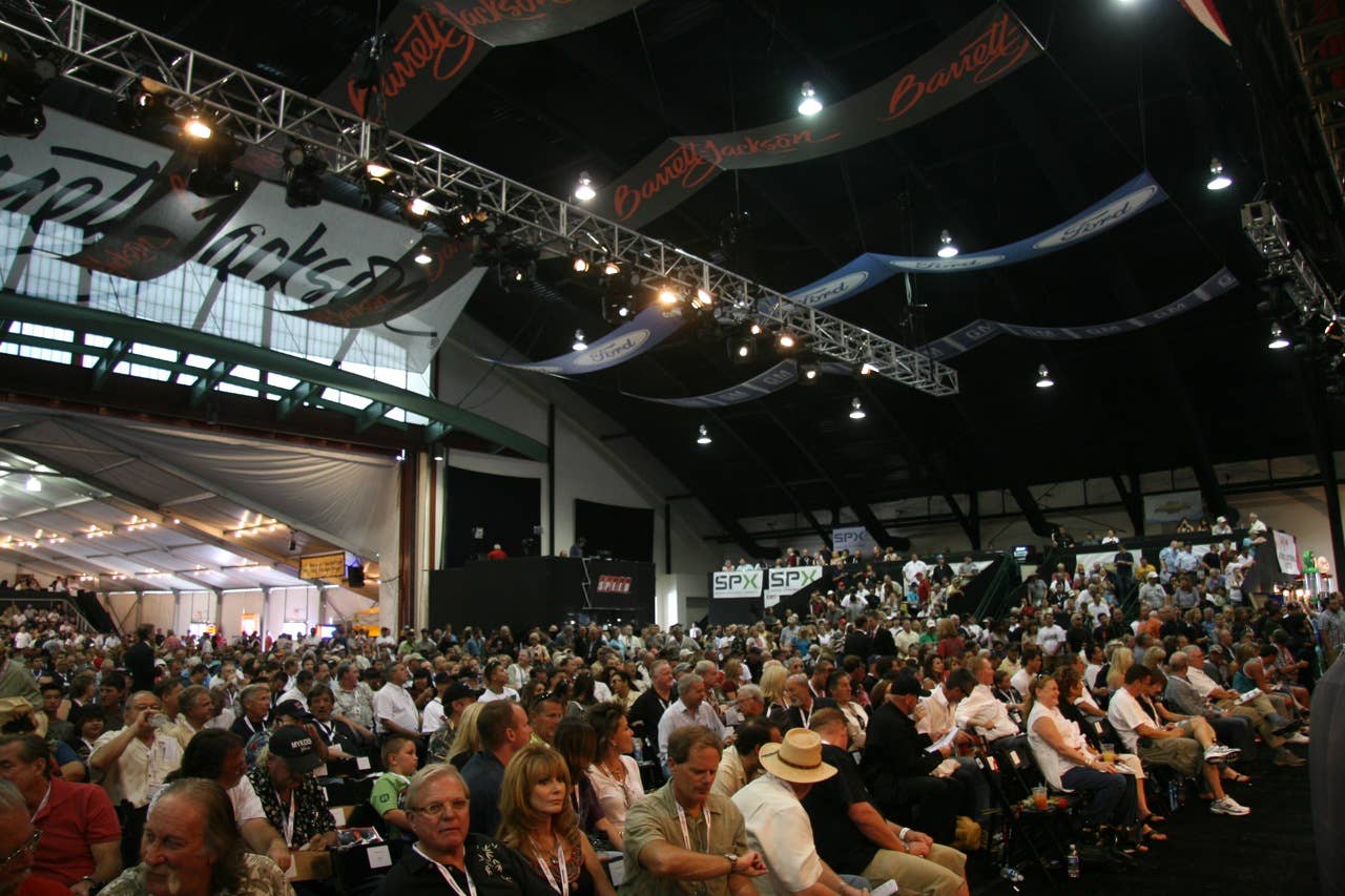 Bidders and spectators