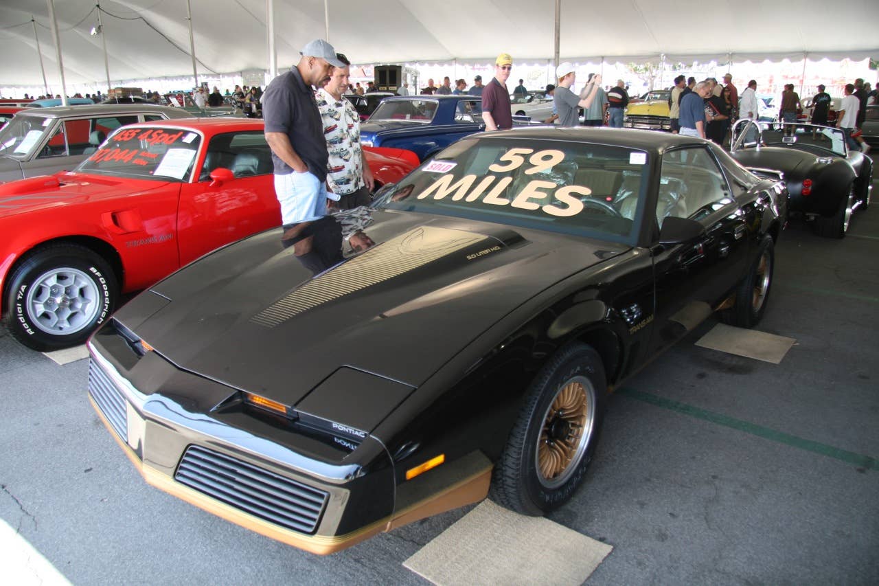 1983 Pontiac Trans Am with 59 actual miles