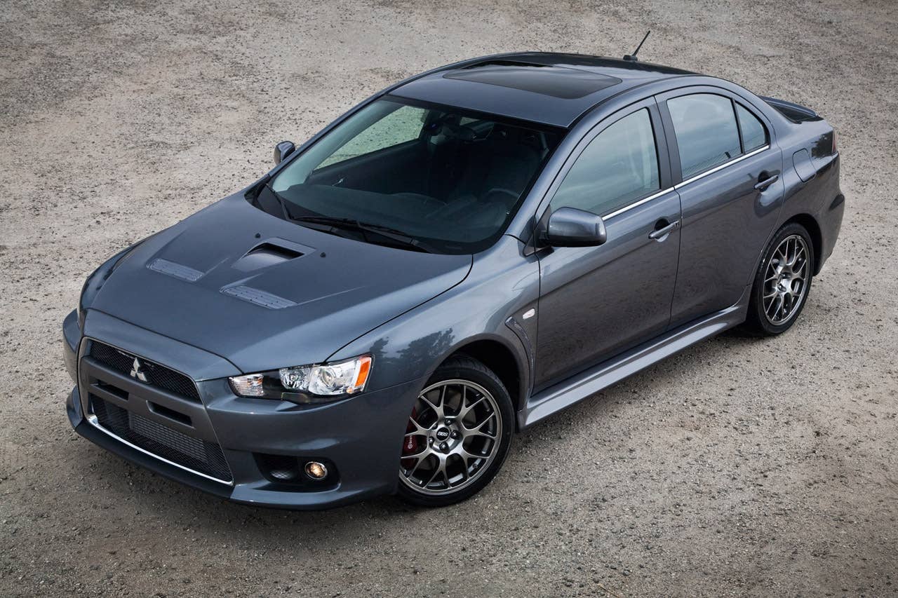 2011 Mitsubishi Lancer Evolution front/34