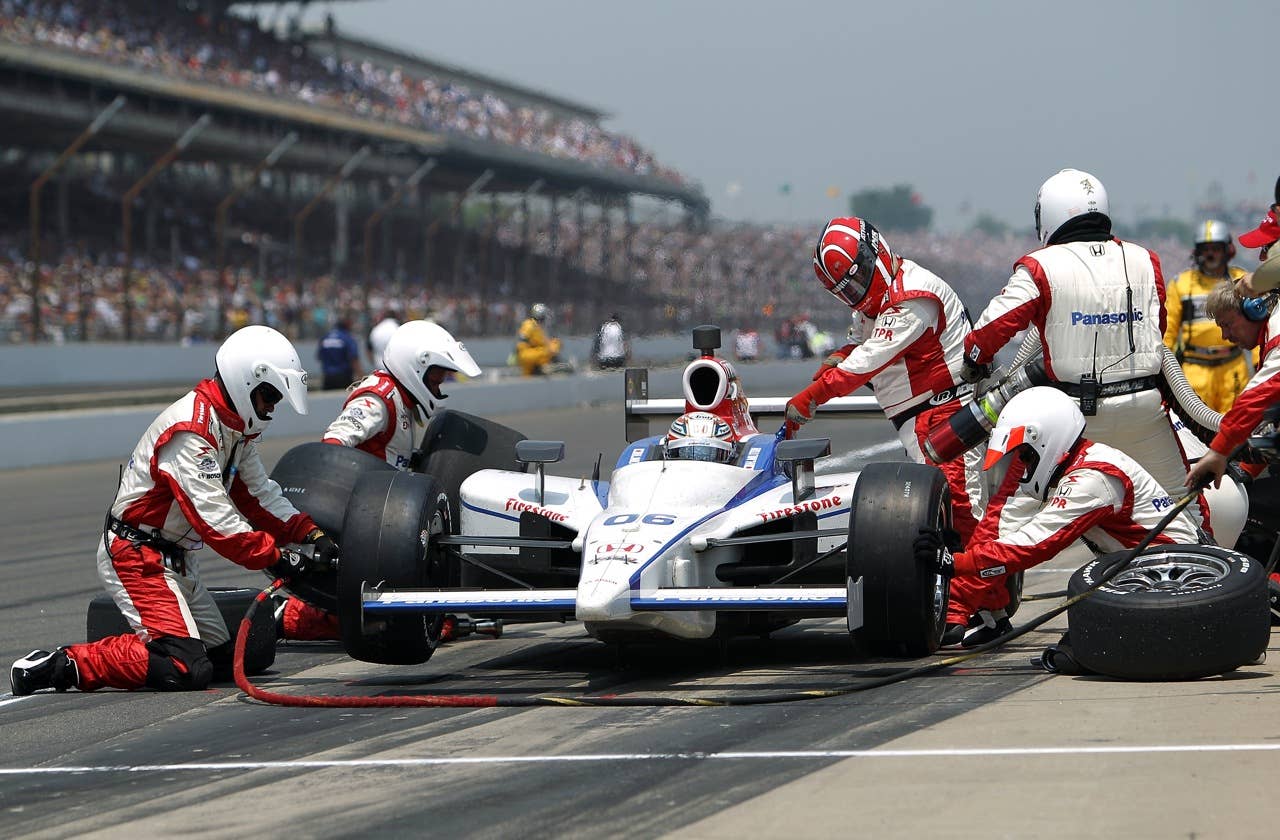 INDIANAPOLIS - MAY 30:  during the IZOD IndyCar Series 94th running of the Indianapolis 500 at the Indianapolis Motor Speedway on May 30, 2010 in Indianapolis, Indiana.  (Photo by Nick Laham/Getty Images)