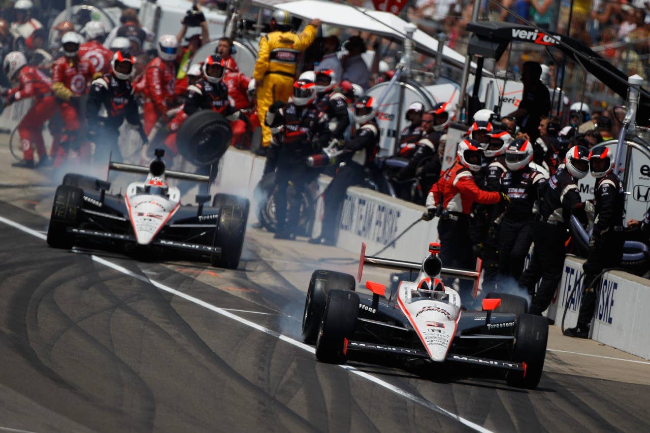 INDIANAPOLIS - MAY 30:  during the IZOD IndyCar Series 94th running of the Indianapolis 500 at the Indianapolis Motor Speedway on May 30, 2010 in Indianapolis, Indiana.  (Photo by Chris Graythen/Getty Images)