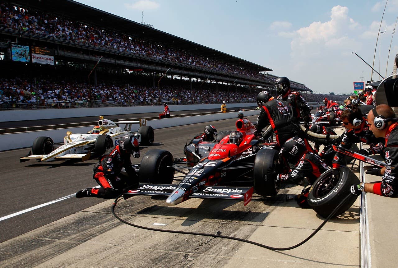 INDIANAPOLIS - MAY 30:  during the IZOD IndyCar Series 94th running of the Indianapolis 500 at the Indianapolis Motor Speedway on May 30, 2010 in Indianapolis, Indiana.  (Photo by Jonathan Ferrey/Getty Images)
