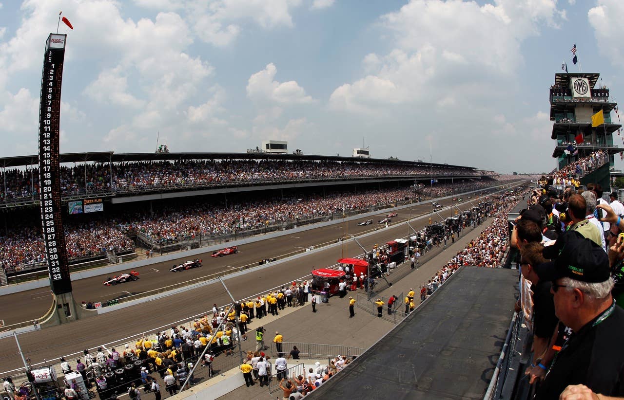 INDIANAPOLIS - MAY 30:  during the IZOD IndyCar Series 94th running of the Indianapolis 500 at the Indianapolis Motor Speedway on May 30, 2010 in Indianapolis, Indiana.  (Photo by Jonathan Ferrey/Getty Images)